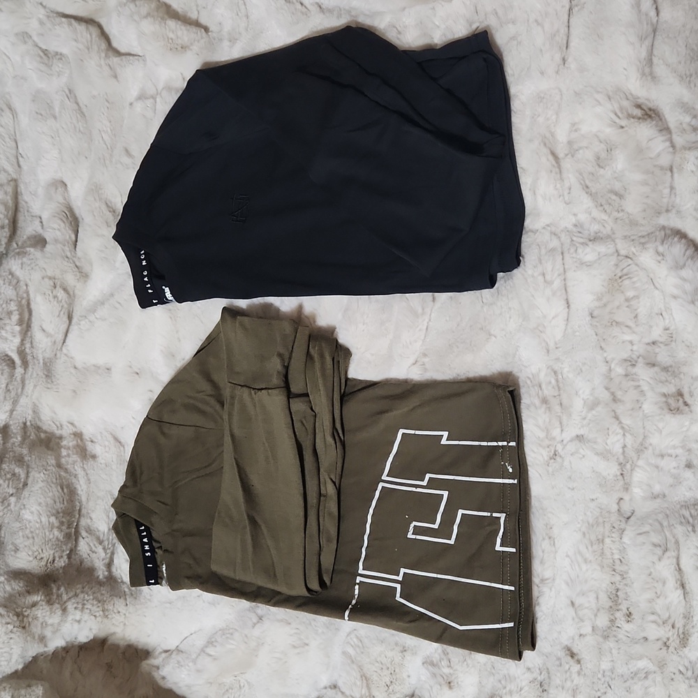 Flag nor fail FGXFL HALF-PRINT WOMEN'S LONGSLEEVE CROP - green and all black